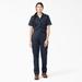 Dickies Women's Flex Cooling Short Sleeve Coveralls - Dark Navy Size M (FV332F)