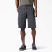 Dickies Men's Flex Relaxed Fit Cargo Shorts, 13" - Charcoal Gray Size 36 (WR557)