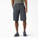 Dickies Men's Flex Relaxed Fit Cargo Shorts, 13" - Charcoal Gray Size 44 (WR557)