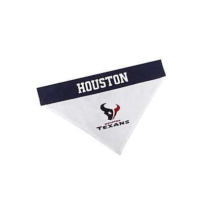 Pets First NFL Reversible Dog & Cat Bandana, Houston Texans, Large/X-Large