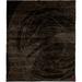 Black/Brown 96 W in Rug - Brayden Studio® One-of-a-Kind Basey Hand-Knotted Traditional Style Gray 8' x 10' Wool Area Rug Wool | Wayfair