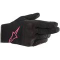 Alpinestars Stella S Max Drystar Gants de moto imperméables de dames, noir-rose, taille M pour Femmes