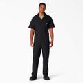 Dickies Men's Big & Tall Short Sleeve Coveralls - Black Size L (33999)