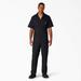 Dickies Men's Big & Tall Short Sleeve Coveralls - Black Size L (33999)