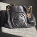 Gucci Bags | Authentic Large Gucci Soho Bag W/ Chain Strap | Color: Black | Size: Os