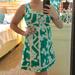 Anthropologie Dresses | Anthropologie | Flower Print & Lace Detail Dress | Color: Green | Size: 10