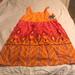 Columbia Dresses | Columbia Sportswear Tank Sundress | Color: Orange/Pink | Size: L