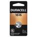 Duracell 10110 - DL2016 3 volt Coin Cell Lithium Battery (DURDL2016BPK)