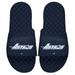 Men's ISlide Navy Houston Astros Cooperstown Wordmark Logo Slide Sandals