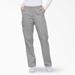 Dickies Women's Eds Signature Tapered Leg Cargo Scrub Pants - Gray Size M (86106)