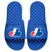 Men's ISlide Blue Montreal Expos Cooperstown Logo Slide Sandals