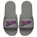 Men's ISlide Gray Minnesota Twins Cooperstown Wordmark Logo Slide Sandals