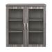Safco Products Company Aberdeen 2 Door Accent Cabinet in Gray | 39.25 H x 36 W x 18 D in | Wayfair AGDCLGS