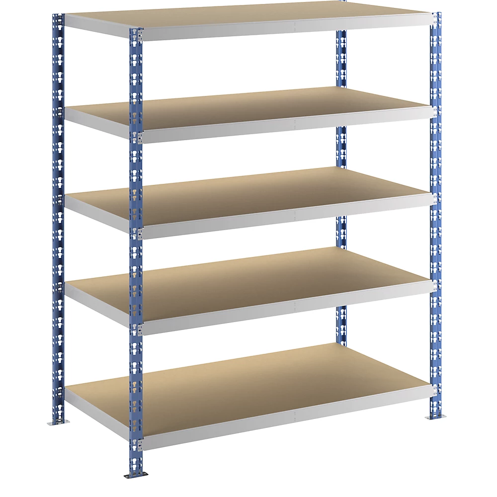 Rayonnage emboîtable extra-large eurokraft basic