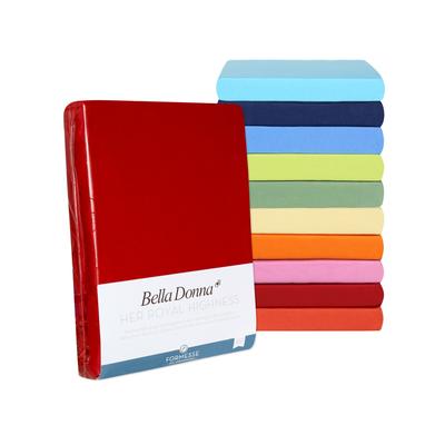 Formesse »Bella Donna« Jersey Boxspring Spannbetttuch Alto 0639 aquamarin / 90x190 - 100x220 Image