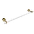 Allied Brass Pacific Beach 28" Towel Bar for Glass Shower Door Metal in Yellow | 2.3 H x 5.3 D in | Wayfair PB-41G-SM-24-UNL