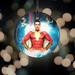 Trend Setters Starfire Prints Dc Comics Shazam Superhero Suncatcher Circle Decoration Glass | 3.5 H x 3.5 W x 0.25 D in | Wayfair SPCIR977