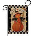 Breeze Decor G162070-Db Jack-O-Lantern Witch Fall Halloween Impressions Decorative Vertical 13" X 18.5" Double Sided Garden Flag | Wayfair