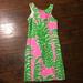 Lilly Pulitzer Dresses | Lilly Pulitzer Shift Dress | Color: Green/Pink | Size: 00