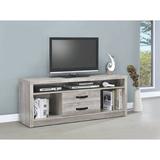 Gracie Oaks Jetton TV Stand for TVs up to 65" Wood in Brown/Gray | 23.5 H in | Wayfair 1F60FA4020564E79B39DCBF266B56BAE