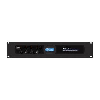 AtlasIED HPA1204 Four-Channel 1200W Commercial Amplifier (Black) HPA1204