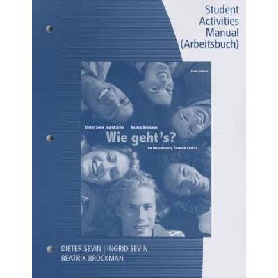 Wie Geht's?: An Introductory German Course: Student Activities Manual