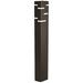 Revel 42" High Bronze LED Landscape Bollard Light