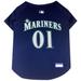 MLB American League West Jersey for Dogs, XX-Large, Seattle Mariners, Multi-Color