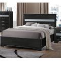 Naima Twin Bed (No Storage) in Black - Acme Furniture 25910T