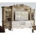 Dresden Entertainment Center in Gold Patina & Bone - Acme Furniture 91330