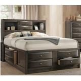 Ireland Full Bed w/ Storage in Gray Oak - Acme Furniture 22710F