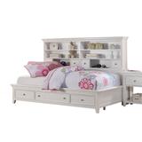 Lacey Daybed w/ Storage (Full) in White - Acme Furniture 30595F