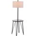 Ciro 58-Inch H Floor Lamp Side Table - Safavieh FLL4010A