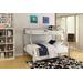 Tritan Twin/Full Bunk Bed in Silver - Acme Furniture 02053SI