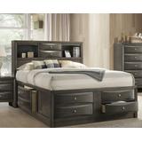 Ireland Queen Bed w/ Storage in Gray Oak - Acme Furniture 22700Q