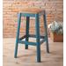 Jacotte Bar Stool in Natural & Teal - Acme Furniture 72333