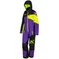 Klim Ripsa Ladies One Piece Snow Suit, black-purple, Size XS for Women