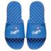 Men's ISlide Royal Los Angeles Dodgers Personalized Primary Logo Slide Sandals