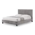 Julian Bowen Shoreditch High Headboard Bed, Grey, King Size
