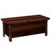 Loon Peak® Cleary Trunk Blanket Chest Solid Wood + Manufactured Wood in Brown | 18 H x 44 W x 20 D in | Wayfair E827B992FDD94B2795A3E4E363C732B8