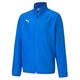 PUMA Jungen teamGOAL 23 Sideline Jacket Jr Trainingsjacke, Electric Blue Lemonade-Team Power Blue, 116