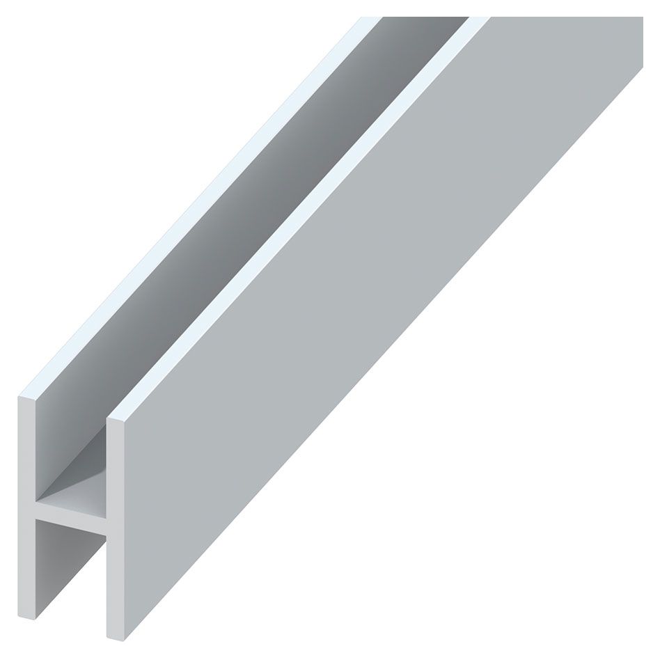 TraumGarten Sichtschutzzaun SYSTEM BOARD XL H-Verbindungsprofil Image
