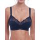 Fantasie Memoir Bras Soft Cup Side Support Full Cup Bras Womens Navy 34D