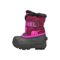 Sorel Unisex Kids Kids Snow Commander Winter Boots, Purple Purple Dahlia X Groovy Pink Children, 8 UK