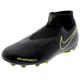 Nike Nike Jr. Phantom Vision Academy Dynamic Fit Mg, Unisex Kid's Football Boots, Multicoloured (Black/Black/Volt 7), 5.5 UK (38.5 EU)