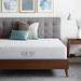 Queen 10" Gel/Foam Mattress - Lucid Comfort Collection Plush Gel Memory Foam | 80 H x 60 W 10 D in Wayfair LUCC10QQ30GF