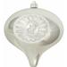 The Holiday Aisle® 8" (200mm) Commercial Grade Shatterproof Plastic Reflector Ornament Plastic in White | 8 H x 8 W x 8 D in | Wayfair