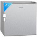 Bomann® Gefrierbox 31L Nutzinhalt | Gefrierschrank klein mit Gitterablage | wechselbarer Türanschlag & stufenlose Temperaturregelung | Mini Gefrierschrank mit 4 Sterne-Kennzeichnung | GB 341.1 inox