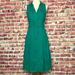 Anthropologie Dresses | Anthropologie Maeve Green Cotton Sleeveless Dress | Color: Green | Size: 4