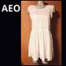 American Eagle Outfitters Dresses | Aeo American Eagle Outfitters Dress Off-White Xs | Color: Cream/White | Size: Xs